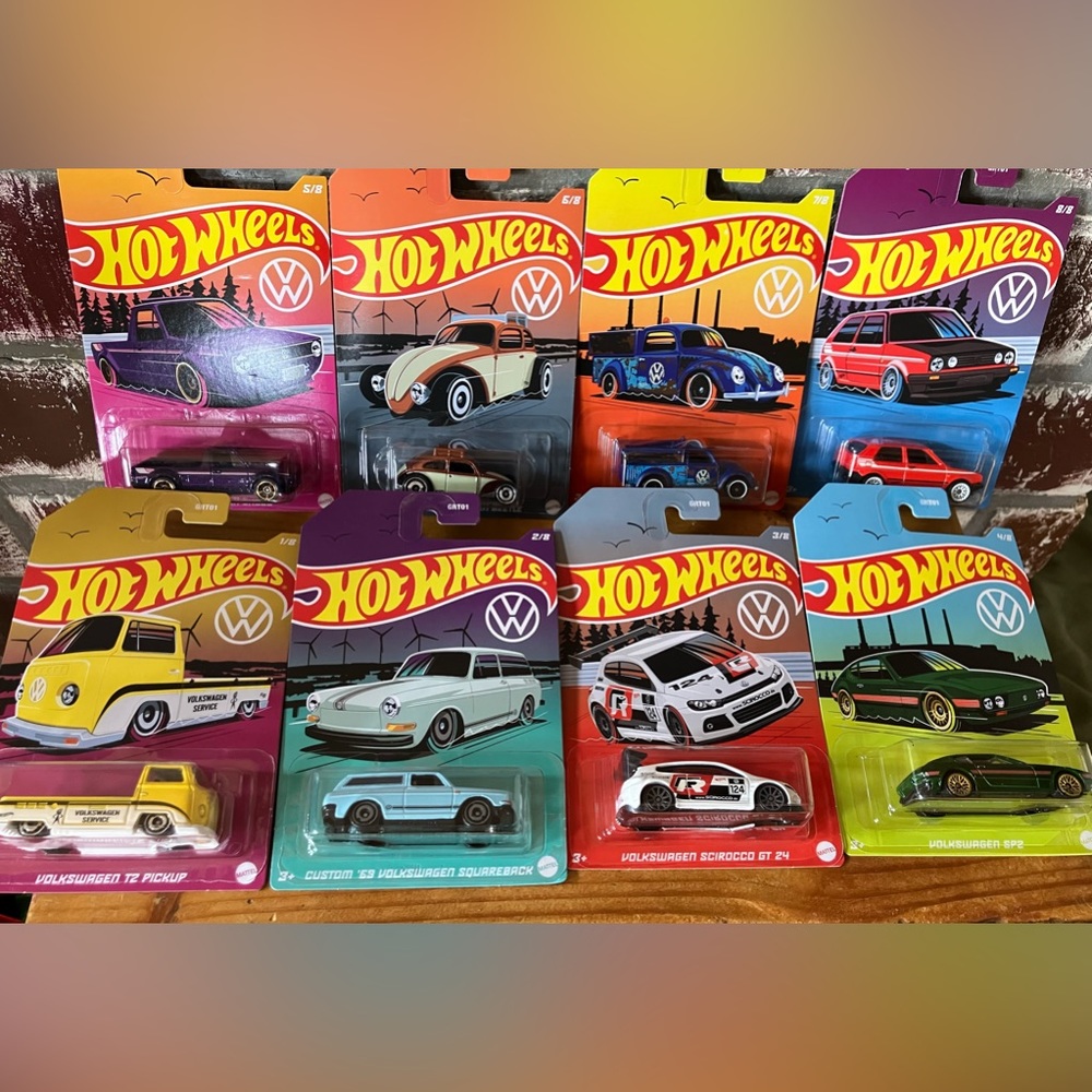 Special Edition Hot Wheels Volkswagen Classics Set